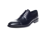 John White Mens Melton Black Derby Shoes